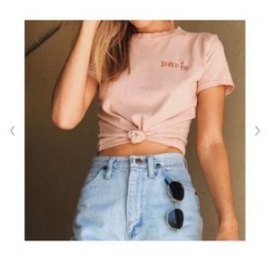 brandy melville paris tee